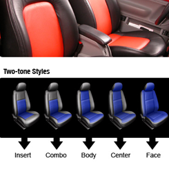 Two Tone Leather Seats
