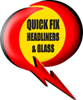 Quick Fix Headliners & Glass Logo